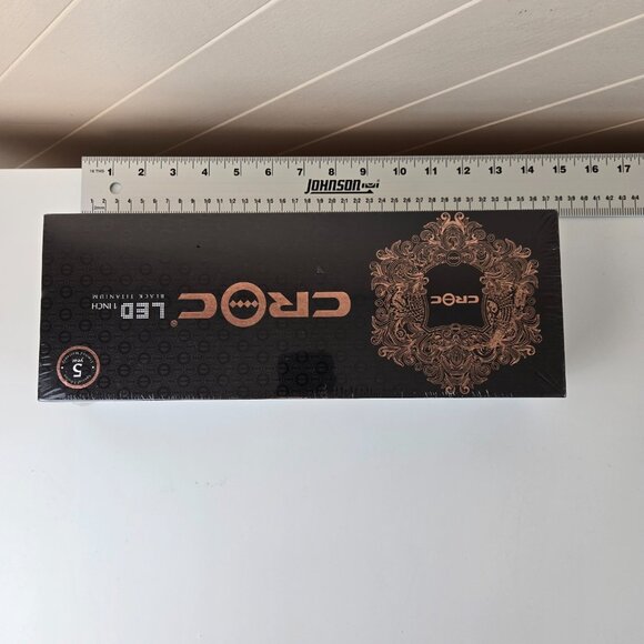 CROC Premium Black Nano Titanium Infrared 1.5" Flat Straightening Iron - Picture 10 of 11